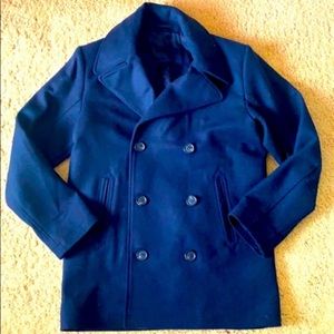 Abercrombie wool peacoat (S)